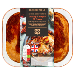 Co-op Irresistible Lasagne Al Forno 400g