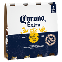 Corona Extra Bottle 4X330ML